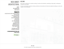 Tablet Screenshot of nickumneyarchitectural.com